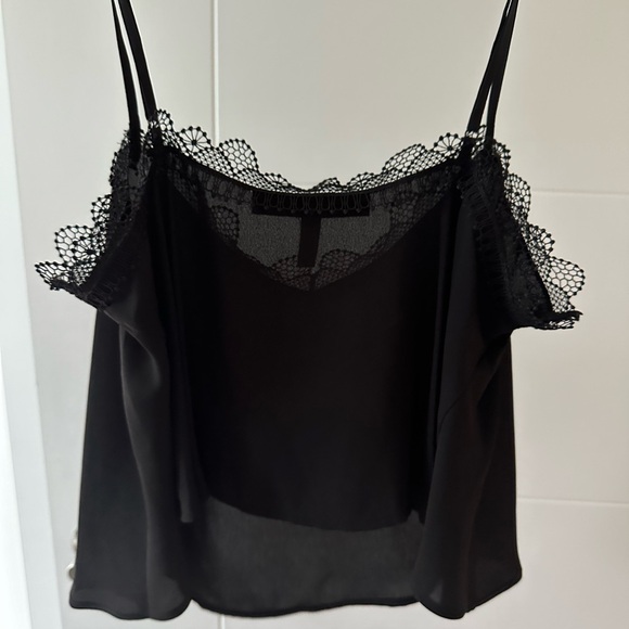 BCBG Cropped Lace Tank - Picture 4 of 4
